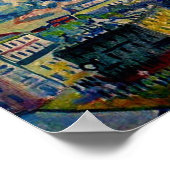 Kandinsky - Moskou, Zubovskaya Square, Study Poster (Hoek)