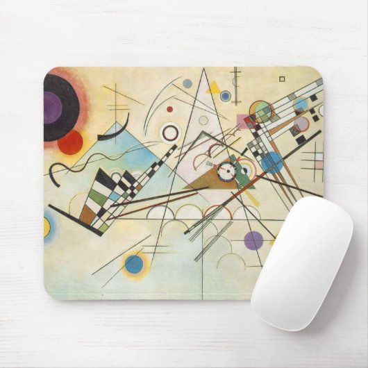Kandinsky mousepad muismat (Met muis)