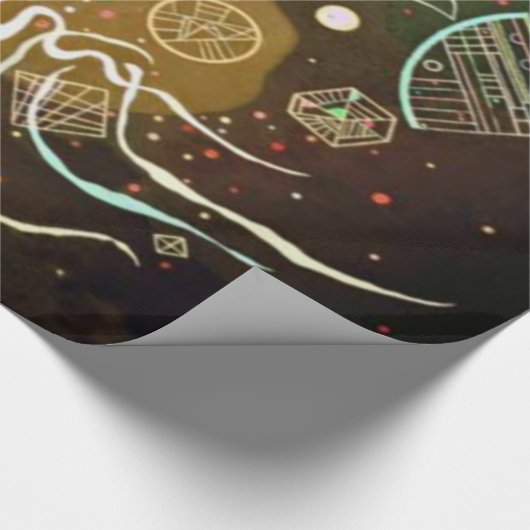 Kandinsky Movement I Abstract kunstwerk Cadeaupapier (Hoek)