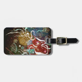 Kandinsky Movement I Abstract schilderen Bagagelabel (Voorkant horizontaal)