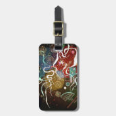 Kandinsky Movement I Abstract schilderen Bagagelabel (Voorkant verticaal)