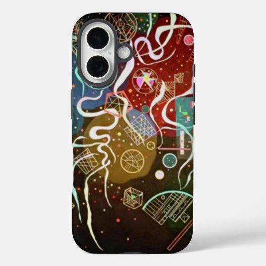Kandinsky Movement I Abstract schilderen Case-Mate iPhone Case (Achterkant)