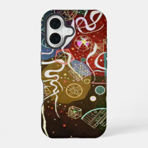 Kandinsky Movement I Abstract schilderen iPhone 16 Hoesje