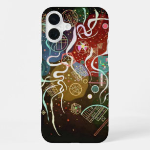 Kandinsky Movement I Abstract schilderen iPhone 16 Plus Hoesje