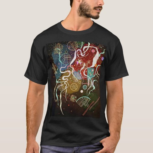 Kandinsky Movement I Abstract schilderen T-shirt (Voorkant)