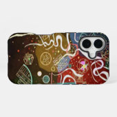 Kandinsky Movement I Abstracte Schilderkunst iPhone 16 Hoesje (Achterkant horizontaal)
