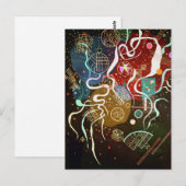 Kandinsky Movement I Briefkaart (Voorkant / Achterkant)