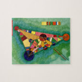 Kandinsky - Multicolored driehoek Legpuzzel (Horizontaal)