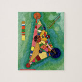 Kandinsky - Multicolored driehoek Legpuzzel (Verticaal)