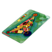 Kandinsky - Multicolored driehoek Magneet (Linkerzijde)