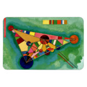 Kandinsky - Multicolored driehoek Magneet (Horizontaal)