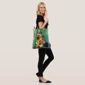 Kandinsky - Multicolored driehoek Tote Bag (Op model)