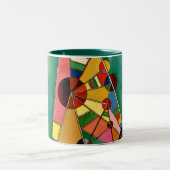 Kandinsky - Multicolored Mok van de Driehoek (Center)