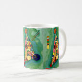 Kandinsky - Multicolored Triangle Koffiemok (Voorkant rechts)