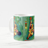 Kandinsky - Multicolored Triangle Koffiemok (Voorkant links)
