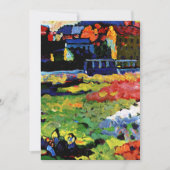 Kandinsky - München-Schwabing met de kerk Kaart (Voorkant)