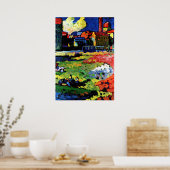 Kandinsky - München-Schwabing met de kerk van St Poster (Keuken)
