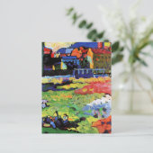 Kandinsky - München-Schwabing schilderij Briefkaart (Staand voorkant)
