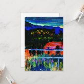 Kandinsky - Murnau am Staffelsee Kaart (Voorkant / Achterkant in situ)