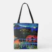 Kandinsky - Murnau am Staffelsee Tote Bag (Achterkant)