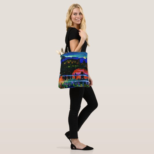 Kandinsky - Murnau am Staffelsee Tote Bag (Op model)