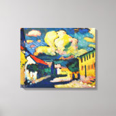 Kandinsky - Murnau, Dorfstrasse Canvas Afdruk (Voorkant)