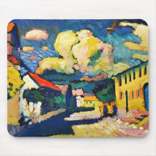 Kandinsky - Murnau, Dorfstrasse Muismat (Voorkant)