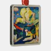 Kandinsky - Murnau, dorpsstraat Metalen Ornament (Rechts)