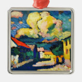 Kandinsky - Murnau, dorpsstraat Metalen Ornament (Voorkant)