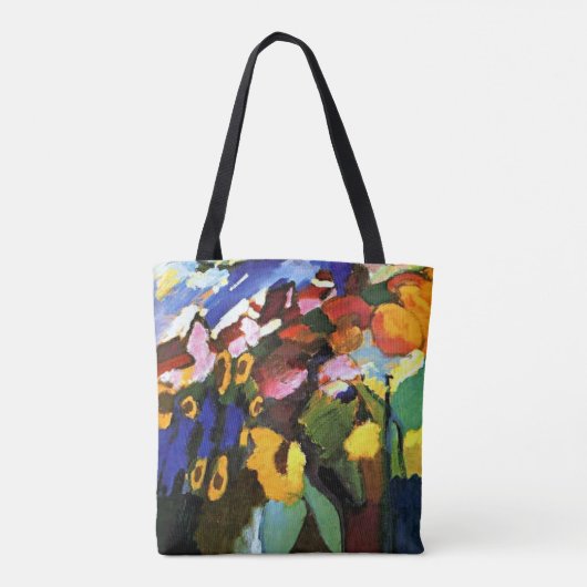 Kandinsky - Murnau Garden-1909 Tote Bag (Achterkant)
