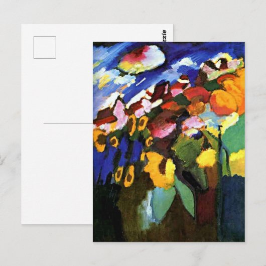 Kandinsky - Murnau Garden Briefkaart (Voorkant / Achterkant)