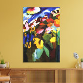 Kandinsky - Murnau Garden Canvas Afdruk (Insitu (Woonkamer))