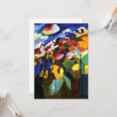 Kandinsky - Murnau Garden Kaart (Voorkant / Achterkant in situ)