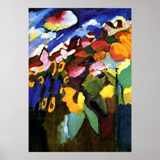 Kandinsky - Murnau Garden Poster (Voorkant)