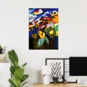 Kandinsky - Murnau Garden Poster (Thuiskantoor)