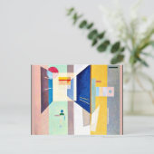 Kandinsky - na rechts - links briefkaart (Staand voorkant)