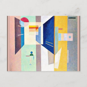 Kandinsky - na rechts - links briefkaart