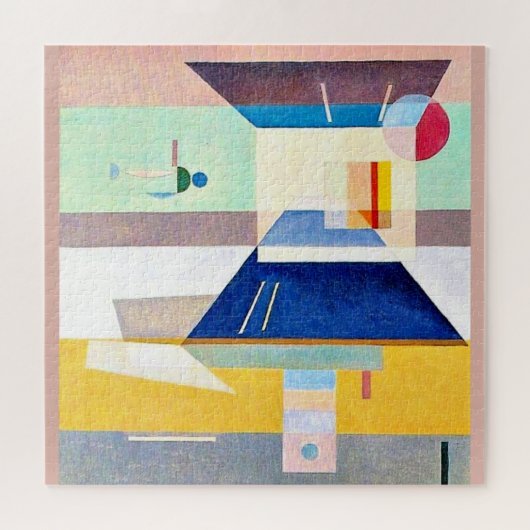 Kandinsky - na rechts - links legpuzzel (Horizontaal)