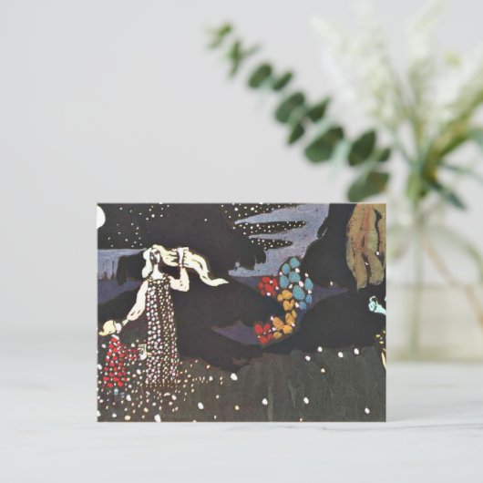 Kandinsky - Night Briefkaart (Staand voorkant)