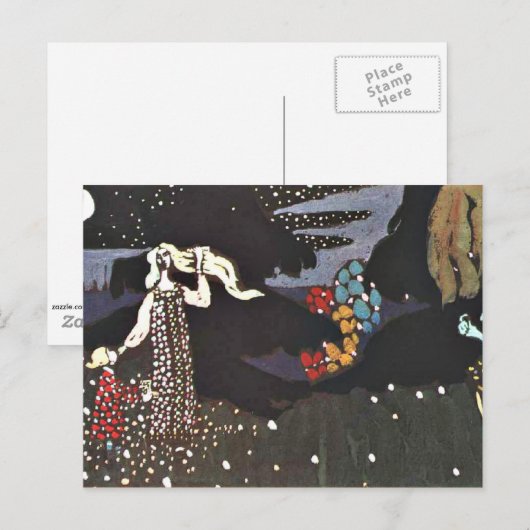 Kandinsky - Night Briefkaart (Voorkant / Achterkant)