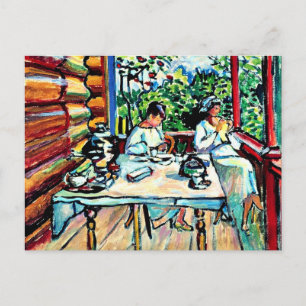 Kandinsky - Nina Kandinsky in Akhtyrka Briefkaart