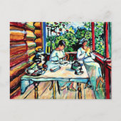 Kandinsky - Nina Kandinsky in Akhtyrka Briefkaart (Voorkant)