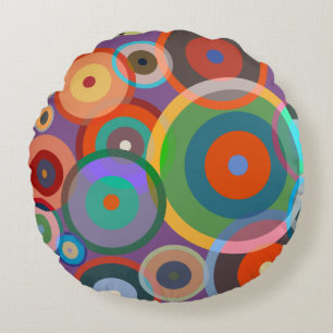 Kandinsky Nr. 4 Rond Kussen