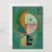 Kandinsky - Omhoog, abstracte kunst, Kaart (Voorkant)