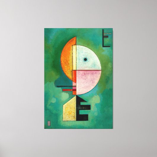 KANDINSKY - OMHOOG (Empor) - 1929 - Bauhaus - Canvas Afdruk (Voorkant)