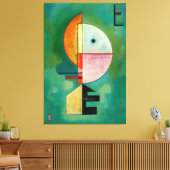 KANDINSKY - OMHOOG (Empor) - 1929 - Bauhaus - Canvas Afdruk (Insitu (Woonkamer))