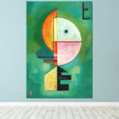 KANDINSKY - OMHOOG (Empor) - 1929 - Bauhaus - Canvas Afdruk (Insitu (Houten vloer))