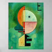 Kandinsky - Omhoog, populaire abstracte schilderku Poster (Voorkant)