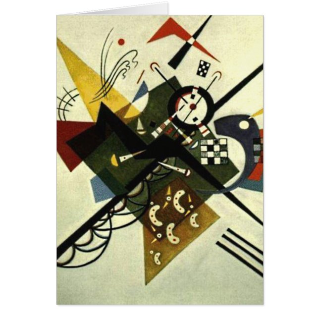 Kandinsky on White II (Voorkant)
