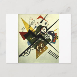 Kandinsky on White II Briefkaart